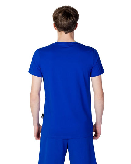 Icon Blue Cotton T-Shirt