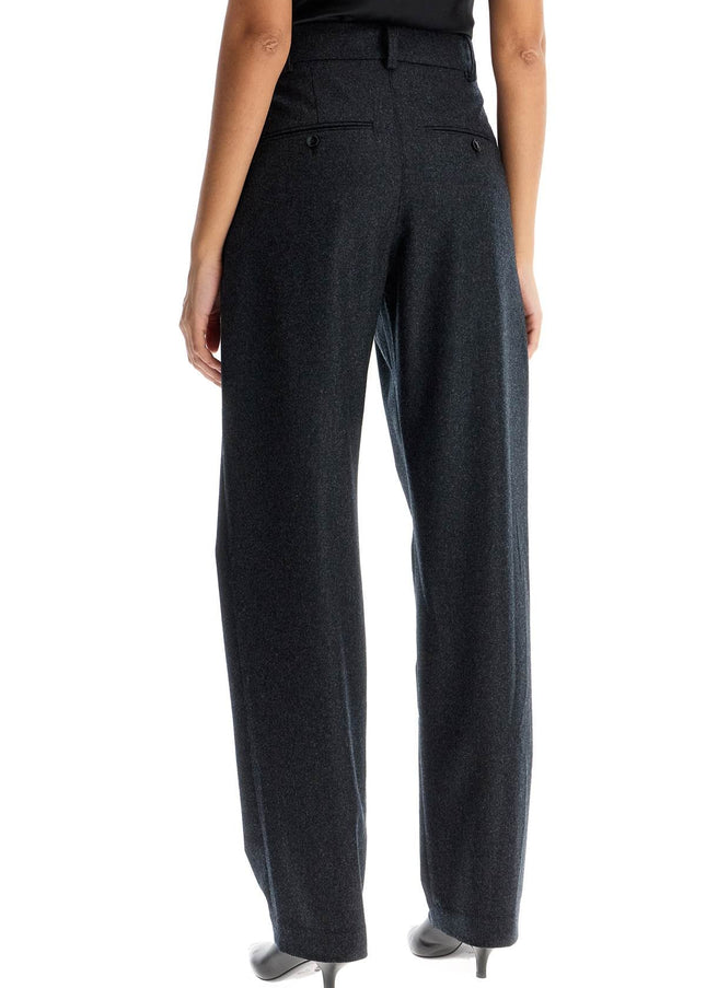 Isabel Marant casile wool flannel trousers in nine