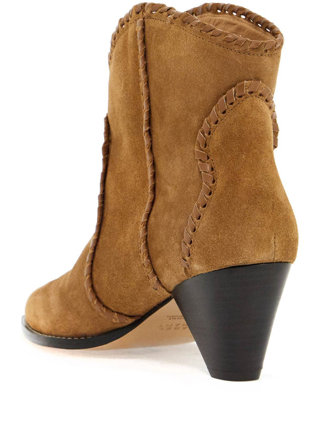 Isabel Marant darizo suede leather ankle boots