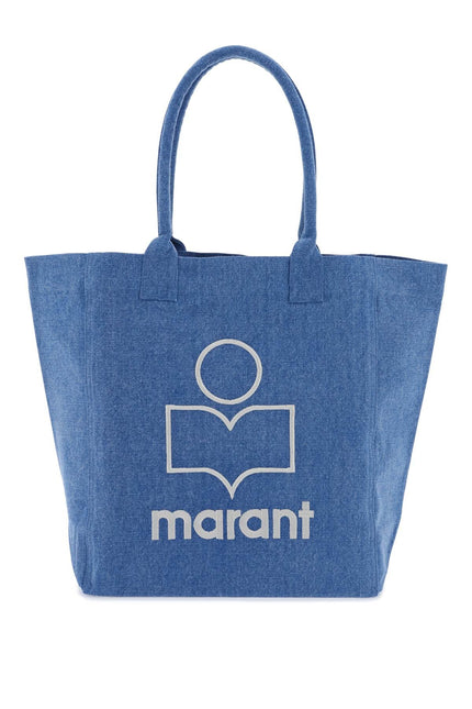 Isabel Marant logo yenky tote bag - Blue