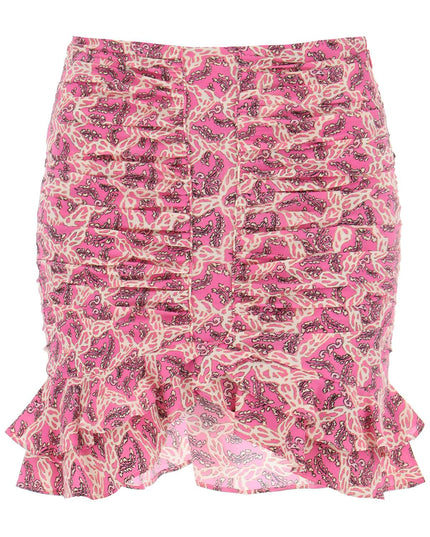 Isabel Marant milendi silk mini skirt