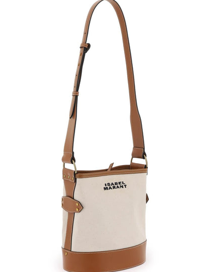 Isabel Marant samara cotton canvas shoulder bag