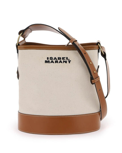 Isabel Marant samara cotton canvas shoulder bag