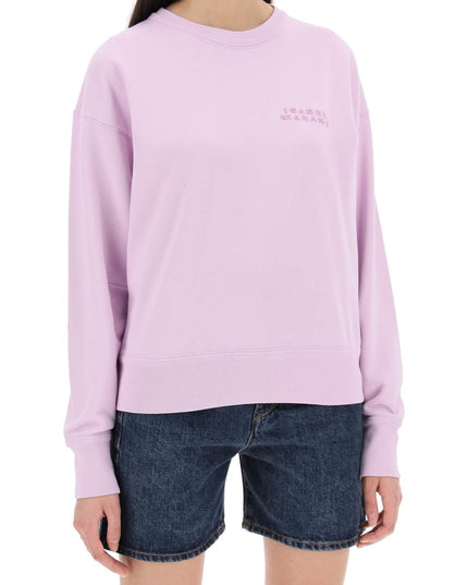 Isabel Marant shad sweatshirt with logo embroidery