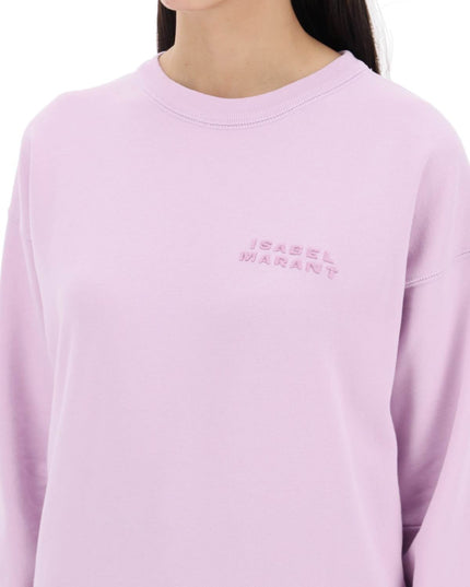 Isabel Marant shad sweatshirt with logo embroidery