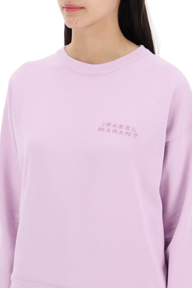 Isabel Marant shad sweatshirt with logo embroidery