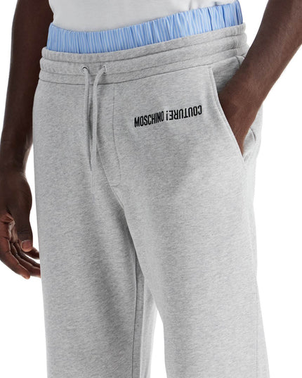 Moschino jogger pants with boxer insert