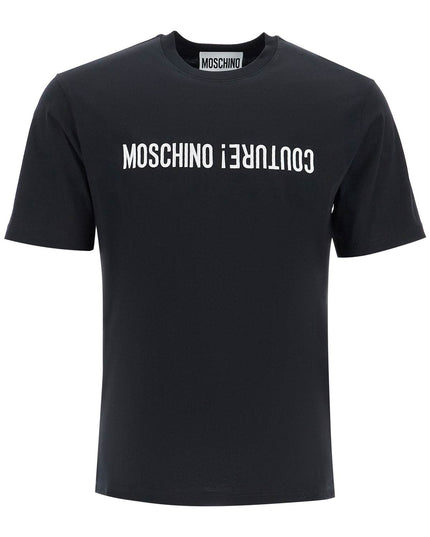 Moschino t-shirt with embroidered lettering