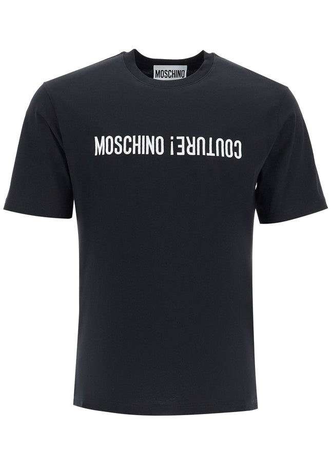 Moschino t-shirt with embroidered lettering