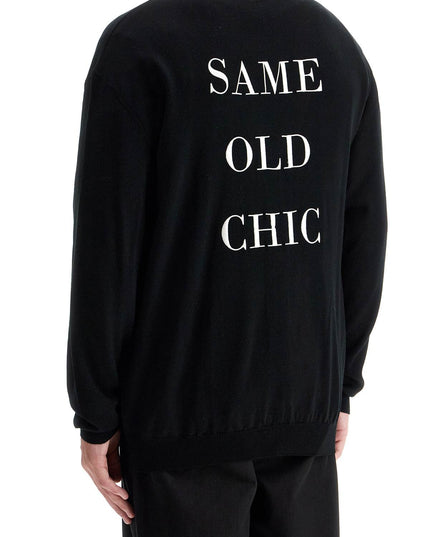 Moschino "classic chic cardigan with