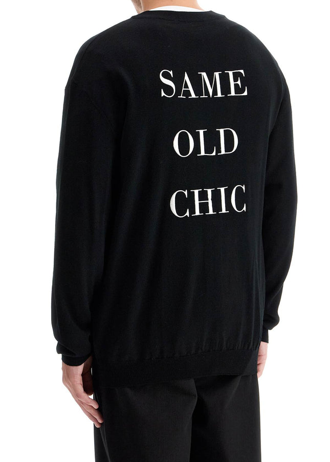 Moschino "classic chic cardigan with