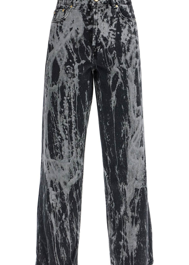 Ganni tie-dye jeans