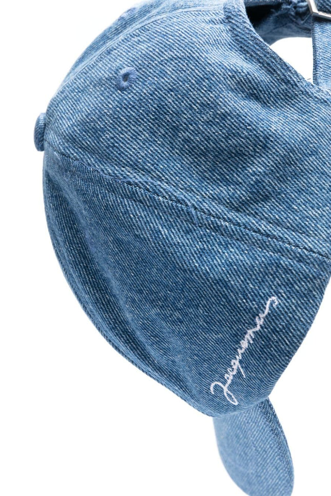 Jacquemus Hats Clear Blue