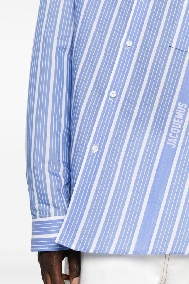 JACQUEMUS Shirts Clear Blue