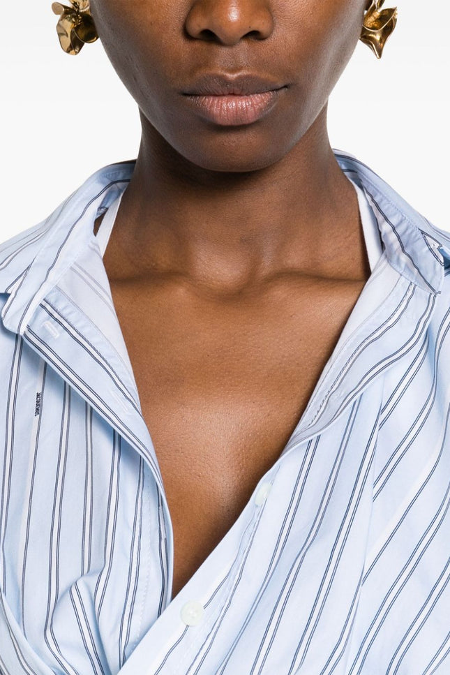 Jacquemus Shirts Clear Blue