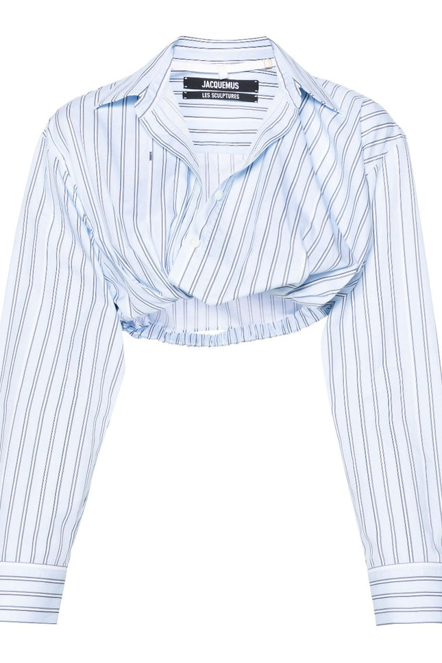 Jacquemus Shirts Clear Blue