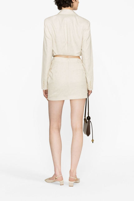 Jacquemus Skirts Beige