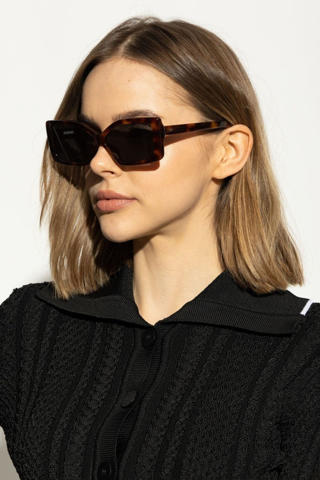 JACQUEMUS Sunglasses Brown