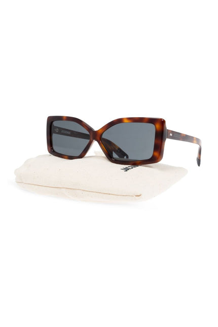 JACQUEMUS Sunglasses Brown