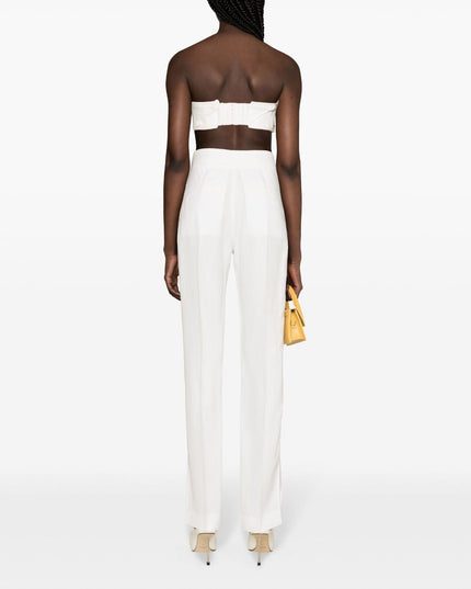 JACQUEMUS Trousers White