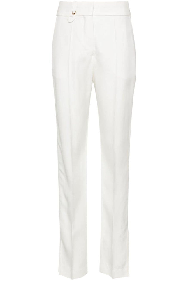 JACQUEMUS Trousers White