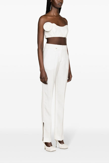 Jacquemus Trousers White