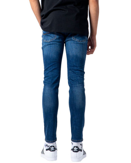 Jack Jones Blue Cotton Jeans & Pant