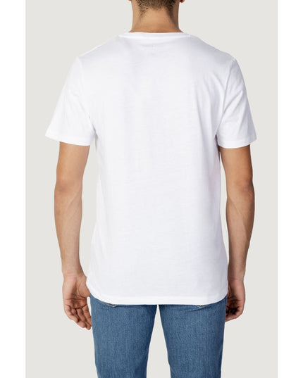 Jack Jones White Cotton T-Shirt