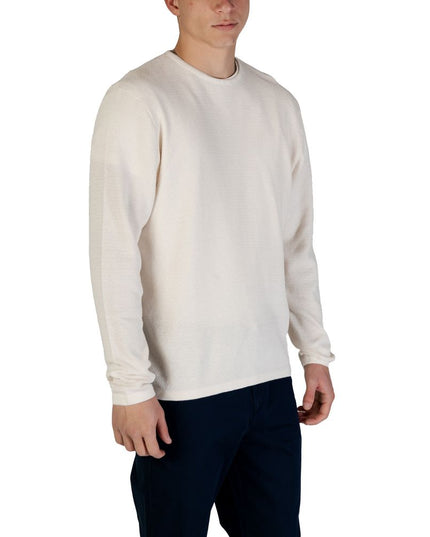 Jack Jones White Cotton T-Shirt