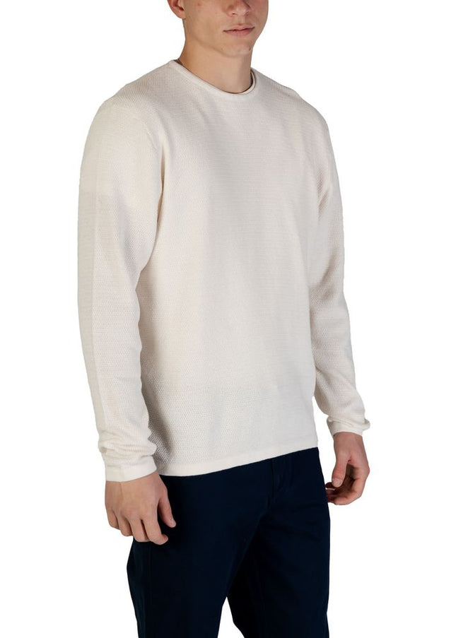 Jack Jones White Cotton T-Shirt