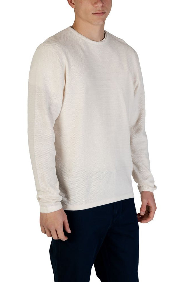 Jack Jones White Cotton T-Shirt