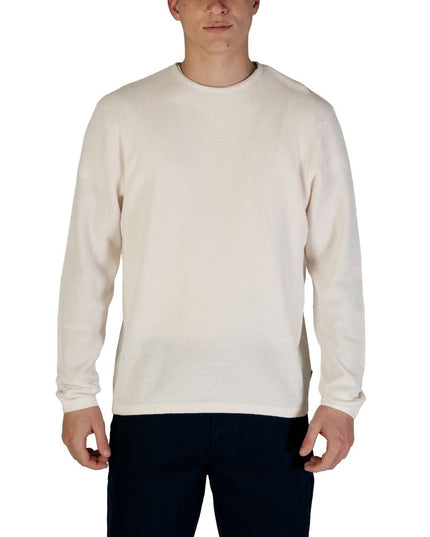 Jack Jones White Cotton T-Shirt