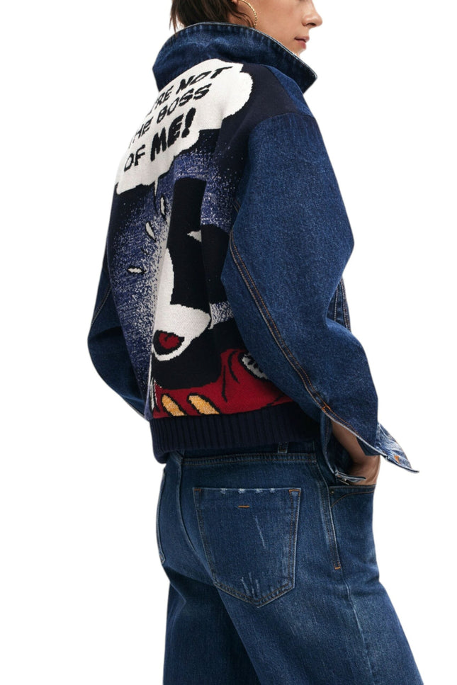 Jackets Desigual chaq_praga_mi Denim - Foto 4