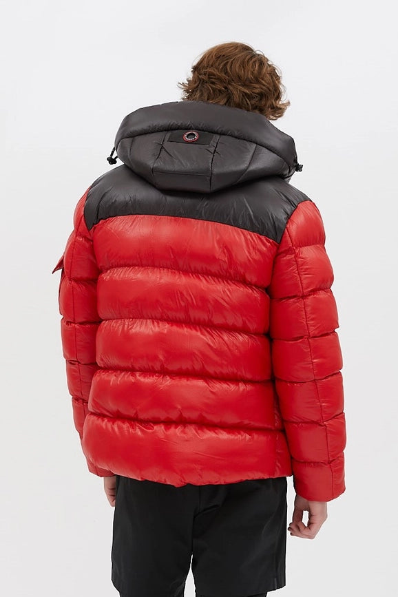 Jacquard Quilted Puffer Jacket