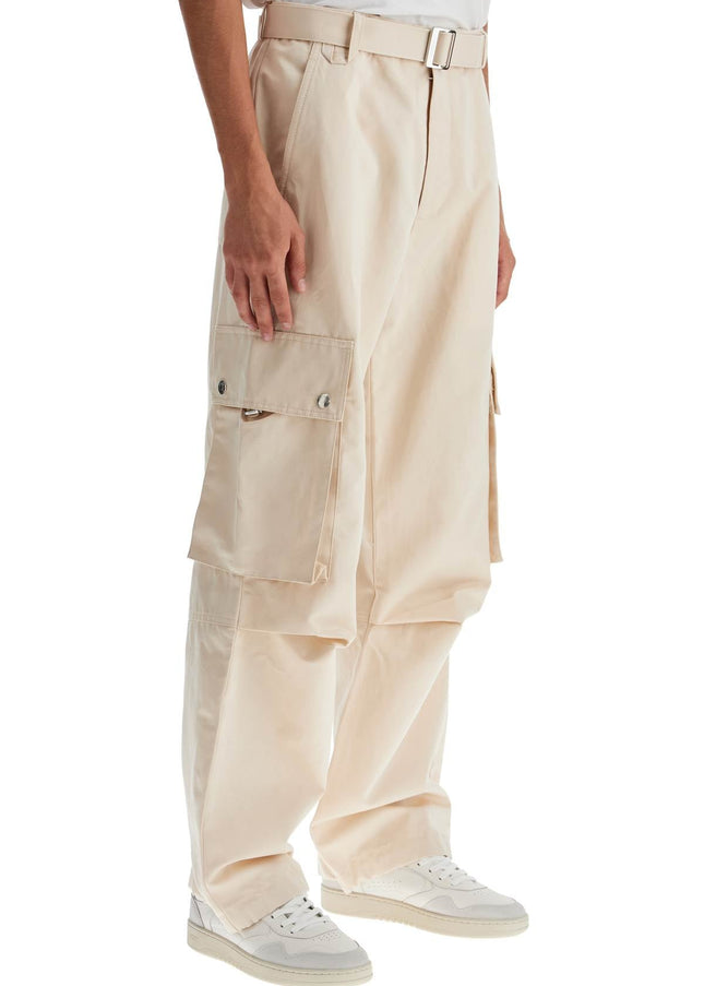 Jacquemus cargo gabardine trousers in eight