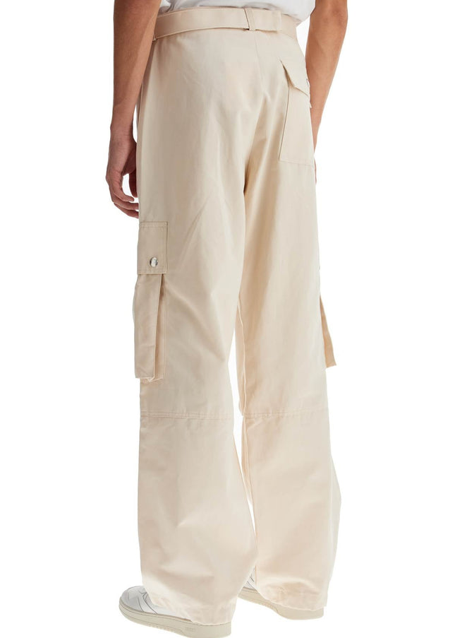 Jacquemus cargo gabardine trousers in eight