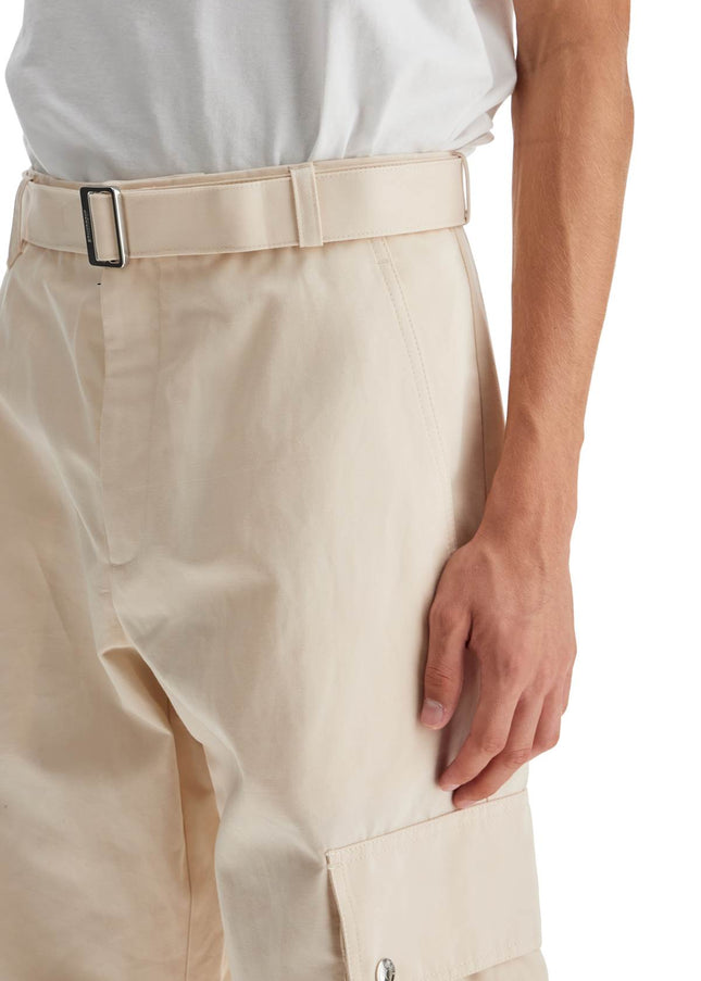 Jacquemus cargo gabardine trousers in eight