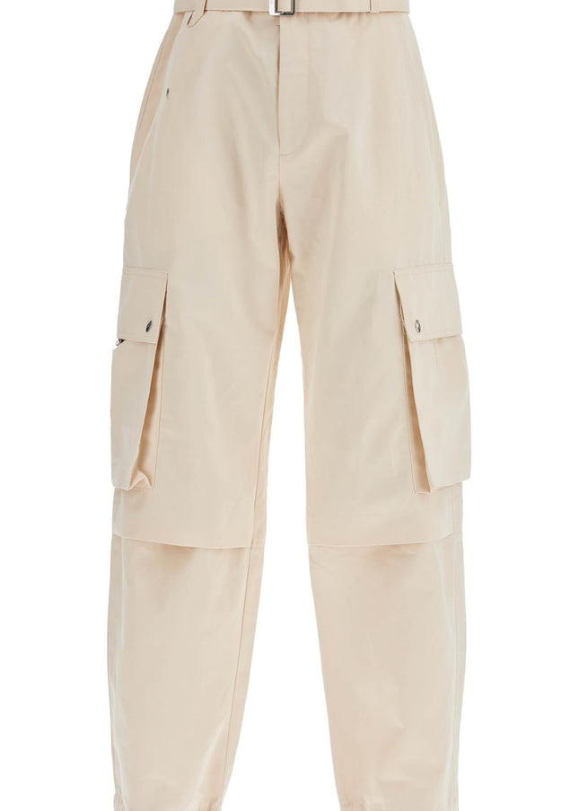 Jacquemus cargo gabardine trousers in eight