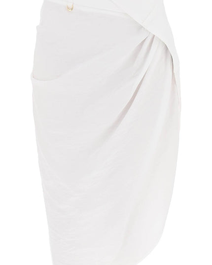 Jacquemus la jupe saudade asymmetric skirt