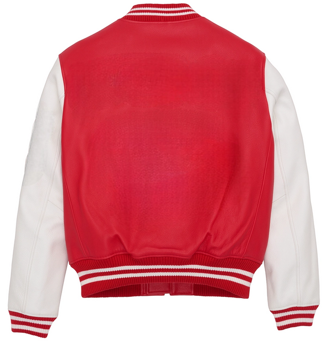 Jasper-Leather Varsity Jacket