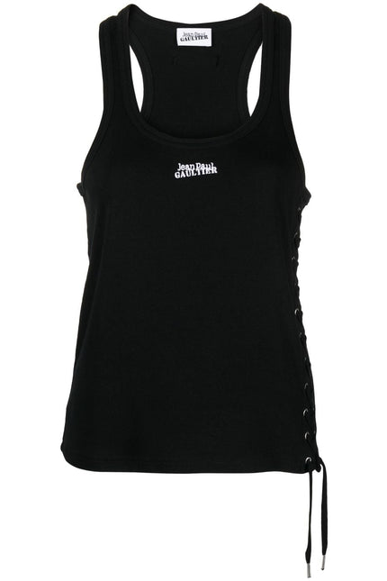 Jean Paul Gaultier Top Black-women > clothing > topwear-Jean Paul Gaultier-Urbanheer