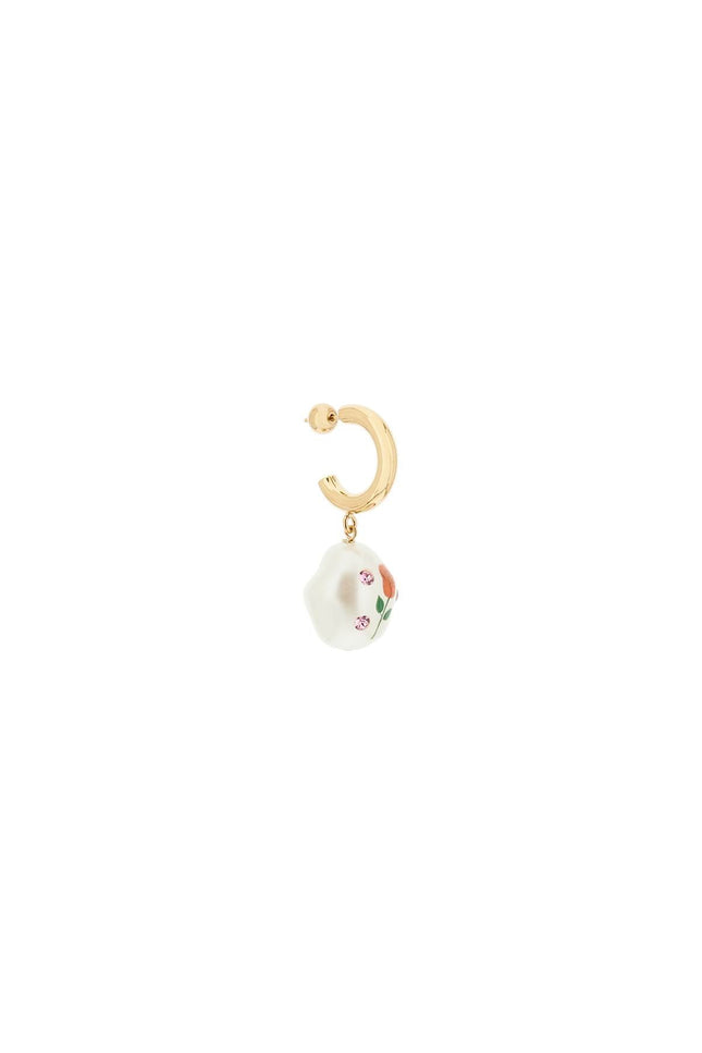 'Jelly Cotton Candy' Single Earring-women > accessories > jewellery > earrings-Saf Safu-os-Oro-Urbanheer