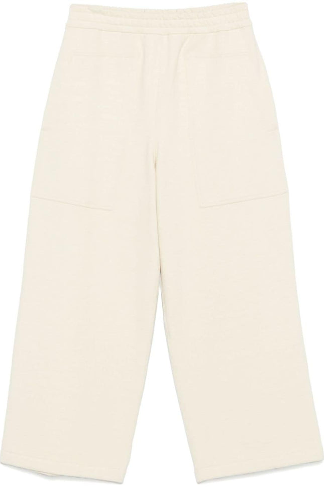 Jil Sander Trousers White