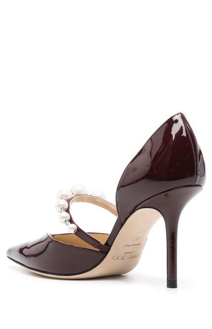 Jimmy Choo With Heel Bordeaux