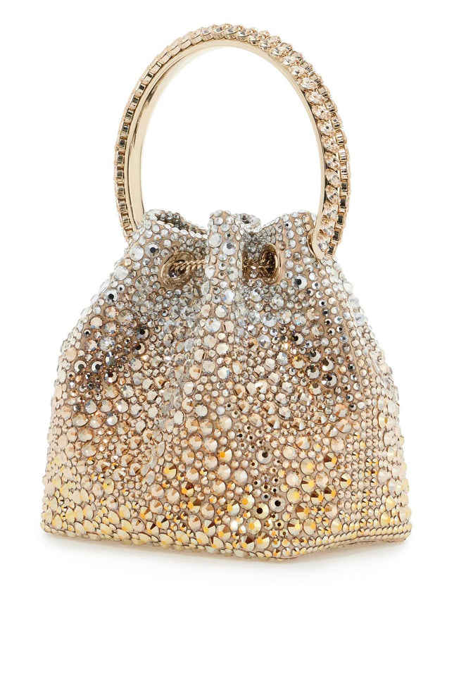 Jimmy Choo crystal bon bon bucket bag - Silver