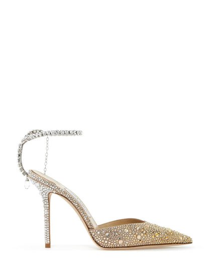 Jimmy Choo crystals 'saeda 100' pumps