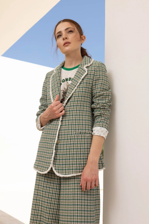 Jimmy Toni Green Blazer-Blazer-IMPREVU-XS-Urbanheer