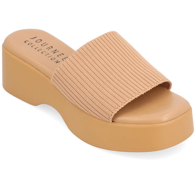 Journee Collection Women's Tru Comfort Foam™ Emani Sandal Tan