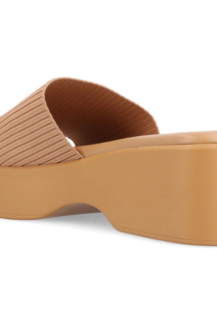 Journee Collection Women's Tru Comfort Foam™ Emani Sandal Tan