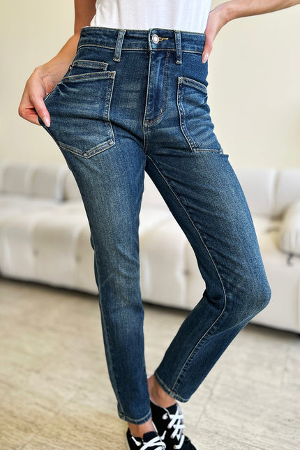 Judy Blue Full Size High Waist Skinny Jeans